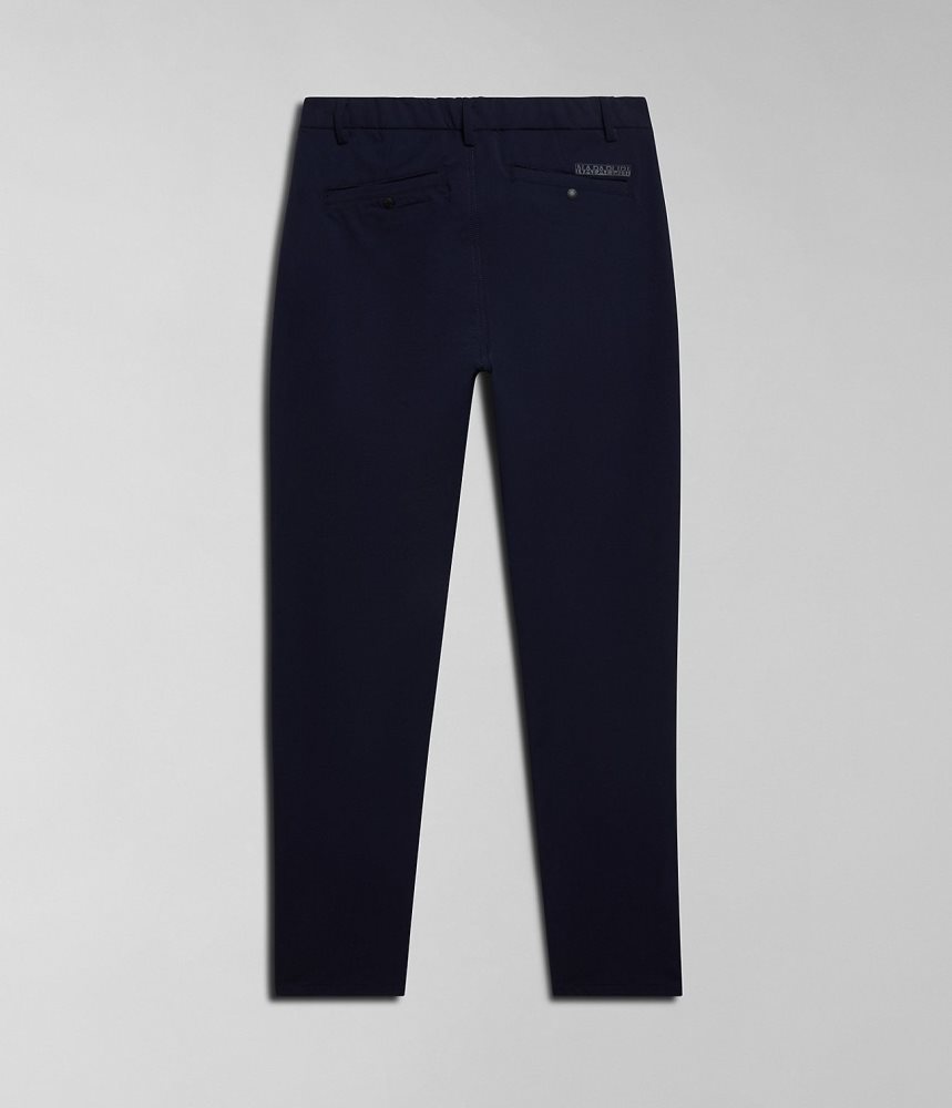 Pantaloni Jogger Barbati Napapijri Dease Tech Trousers Albastri Inchis | WOR581643