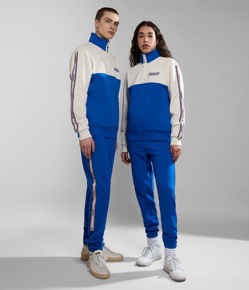 Pantaloni Jogger Barbati Napapijri Grober Joggers Albastri | XZF536291