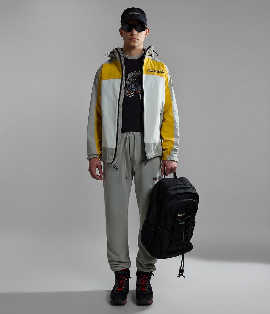 Pantaloni Jogger Barbati Napapijri Iceberg Joggers Gri | ZNM742136