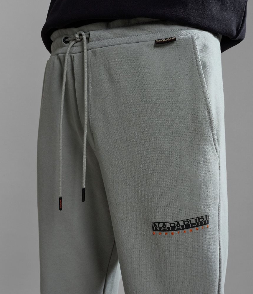 Pantaloni Jogger Barbati Napapijri Iceberg Joggers Gri | ZNM742136