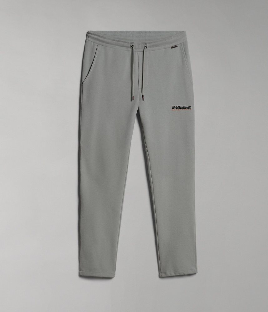 Pantaloni Jogger Barbati Napapijri Iceberg Joggers Gri | ZNM742136