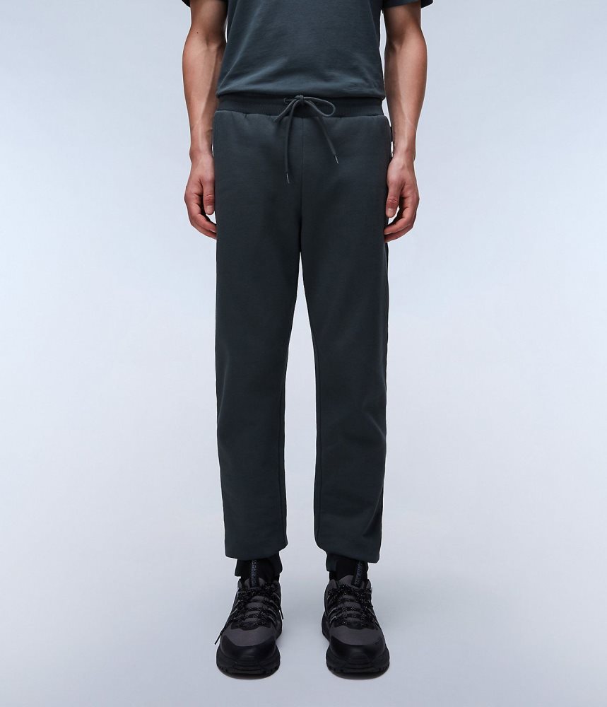 Pantaloni Jogger Barbati Napapijri Malis Fleece Trousers Verzi | XHL517046