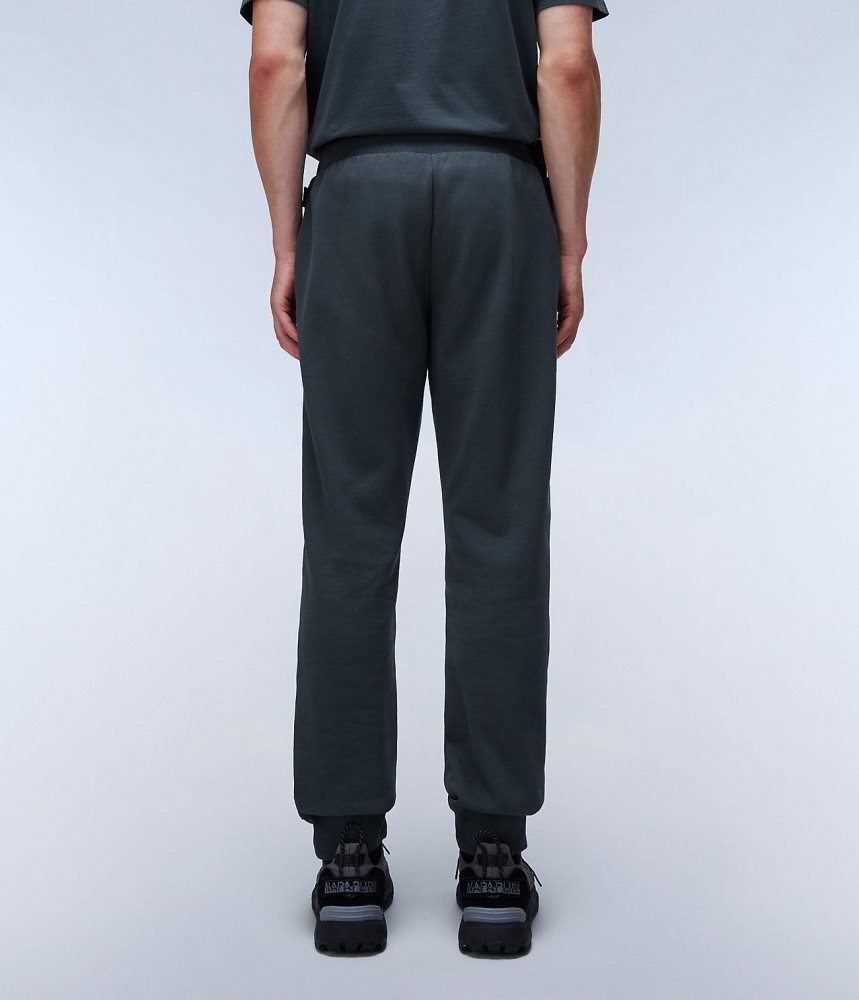 Pantaloni Jogger Barbati Napapijri Malis Fleece Trousers Verzi | XHL517046