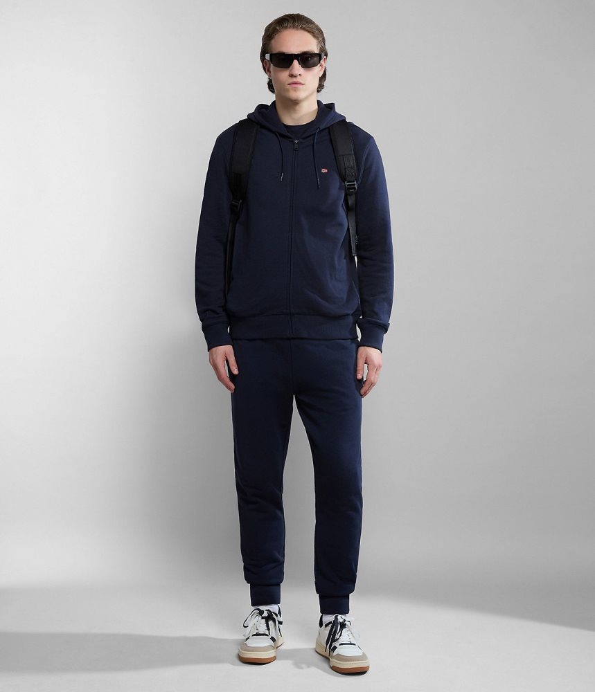 Pantaloni Jogger Barbati Napapijri Malis Summer Joggers Albastri Inchis | ICV167982