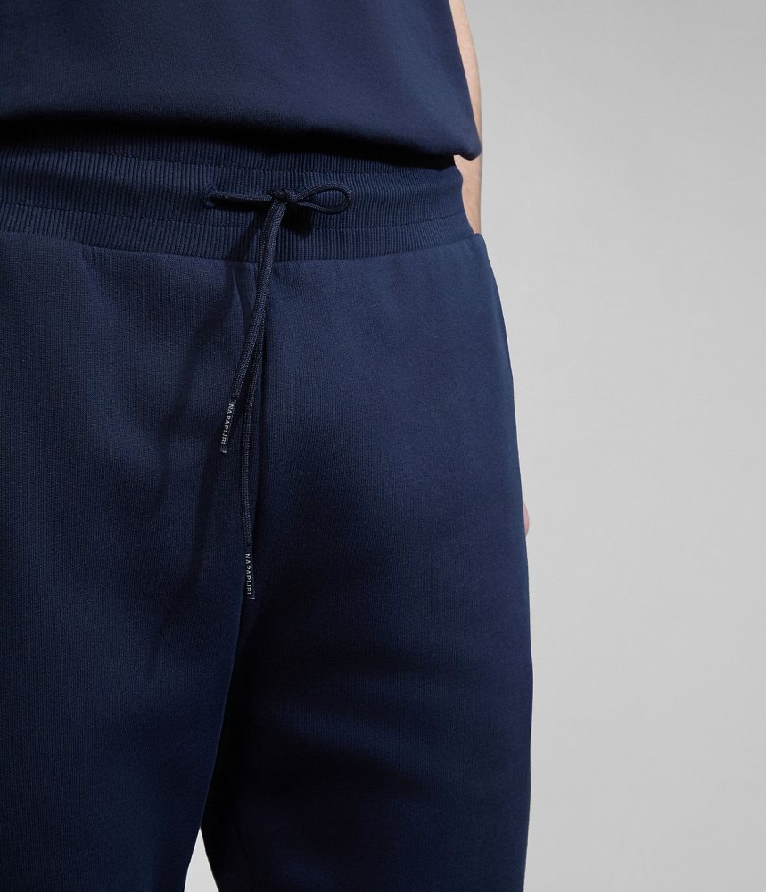 Pantaloni Jogger Barbati Napapijri Malis Summer Joggers Albastri Inchis | ICV167982