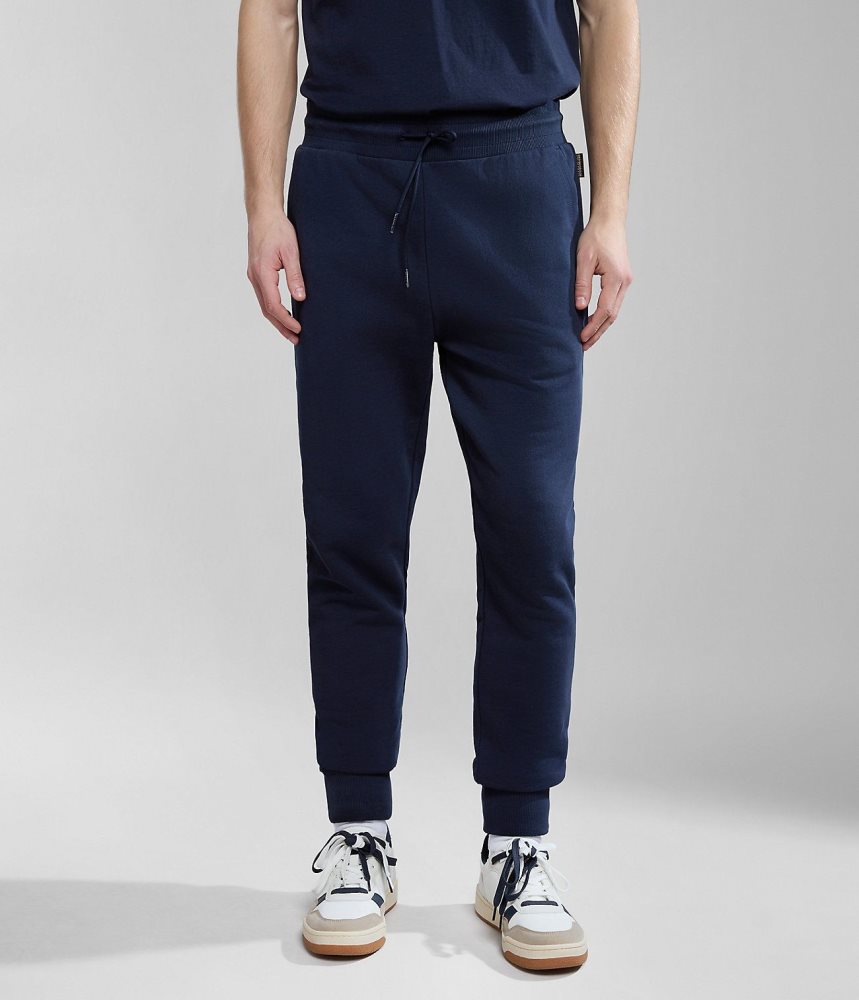 Pantaloni Jogger Barbati Napapijri Malis Summer Joggers Albastri Inchis | ICV167982