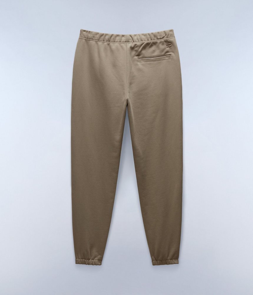 Pantaloni Jogger Barbati Napapijri Premium Joggers Bej | RDY076598