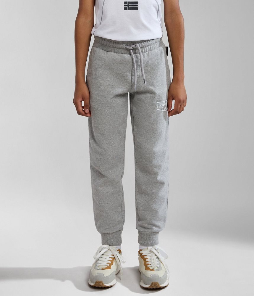 Pantaloni Jogger Copii Napapijri Cree Tracksuit (4-16 YEARS) Gri | ITX486107
