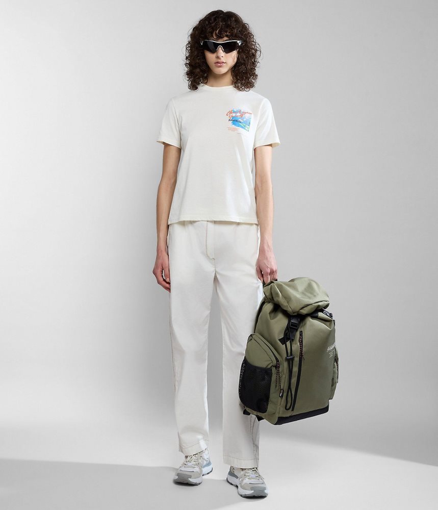Pantaloni Jogger Dama Napapijri Aberdeen Trousers Albi | TNS413679