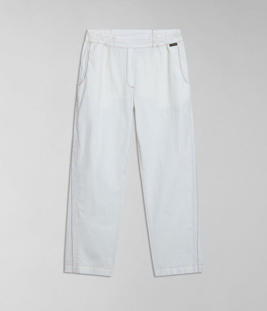 Pantaloni Jogger Dama Napapijri Aberdeen Trousers Albi | TNS413679