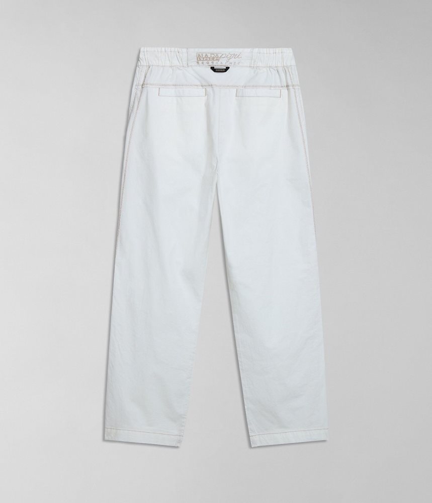 Pantaloni Jogger Dama Napapijri Aberdeen Trousers Albi | TNS413679