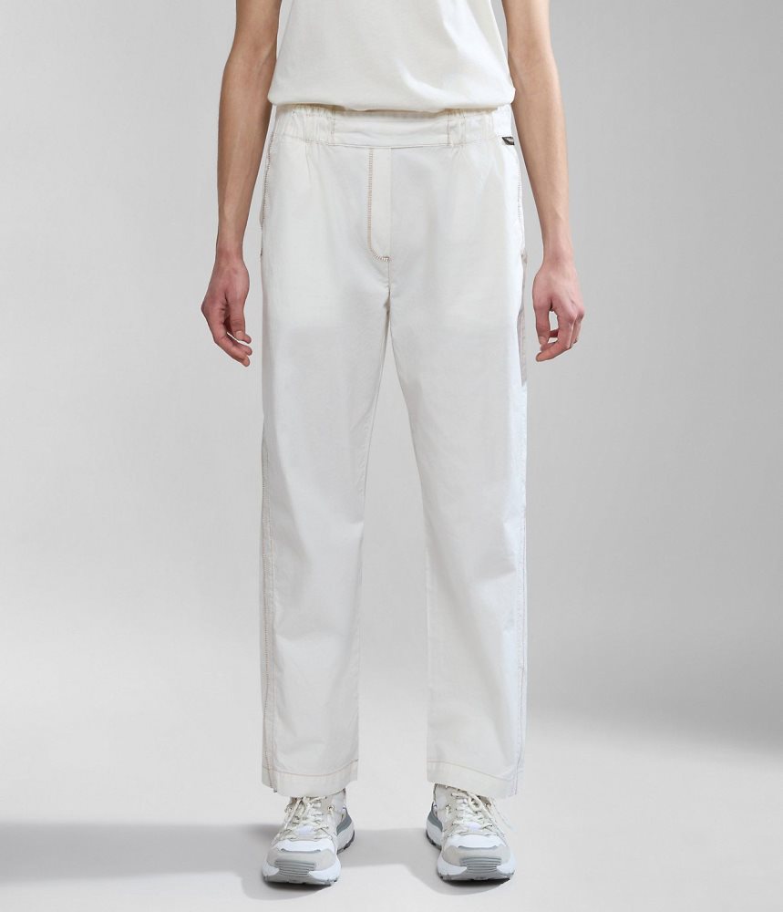 Pantaloni Jogger Dama Napapijri Aberdeen Trousers Albi | TNS413679