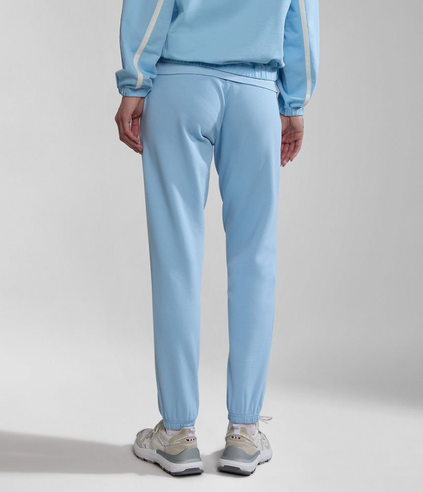 Pantaloni Jogger Dama Napapijri Nina Summer Joggers Albastri Deschis | VIB875294