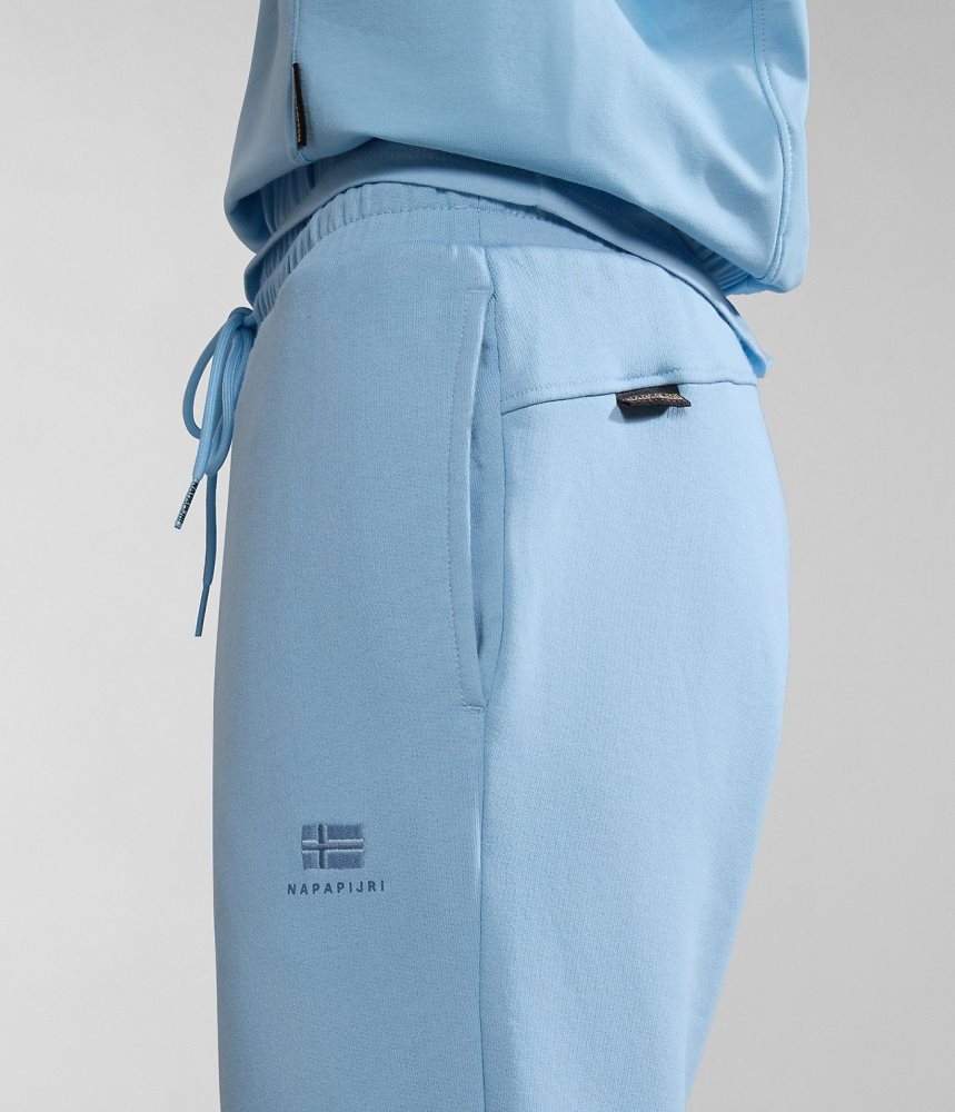 Pantaloni Jogger Dama Napapijri Nina Summer Joggers Albastri Deschis | VIB875294