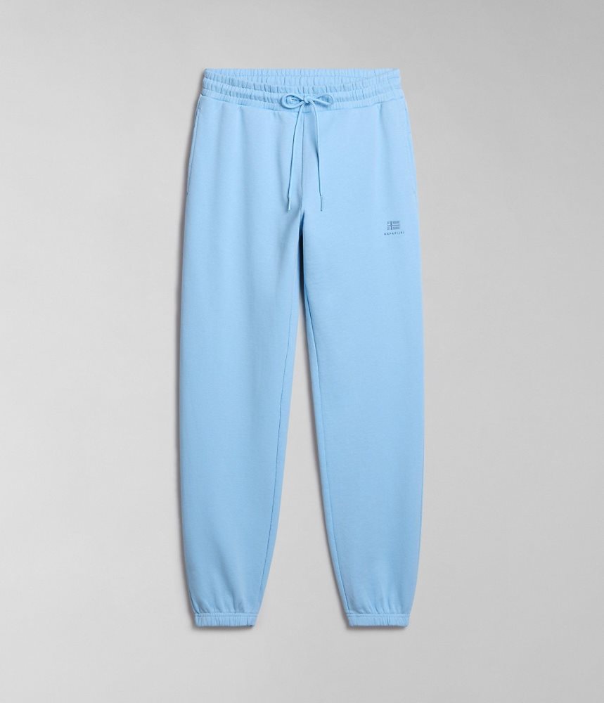 Pantaloni Jogger Dama Napapijri Nina Summer Joggers Albastri Deschis | VIB875294