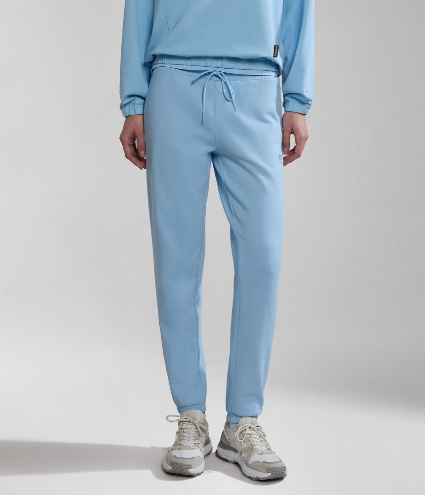 Pantaloni Jogger Dama Napapijri Nina Summer Joggers Albastri Deschis | VIB875294