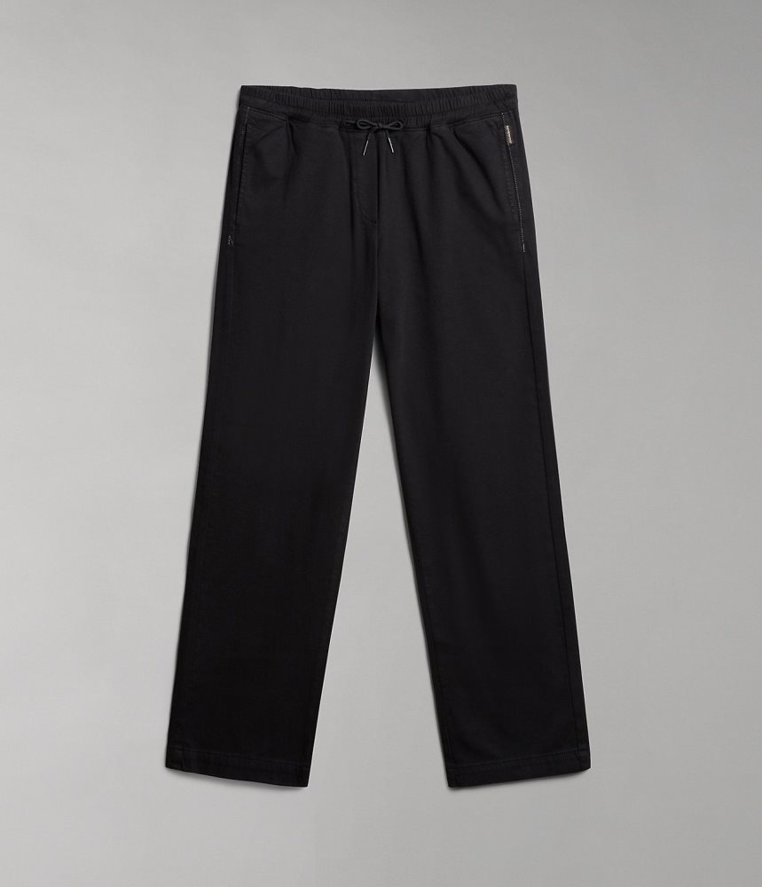 Pantaloni Jogger Dama Napapijri Olette Trousers Negrii | QLY492567