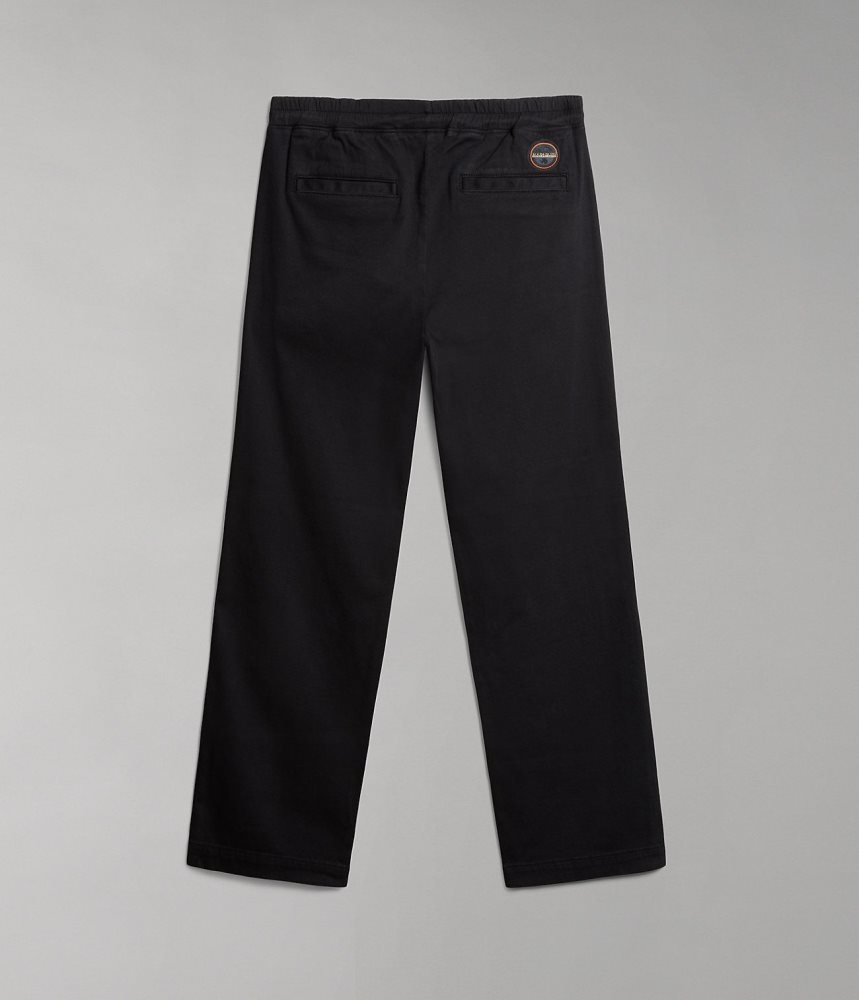 Pantaloni Jogger Dama Napapijri Olette Trousers Negrii | QLY492567