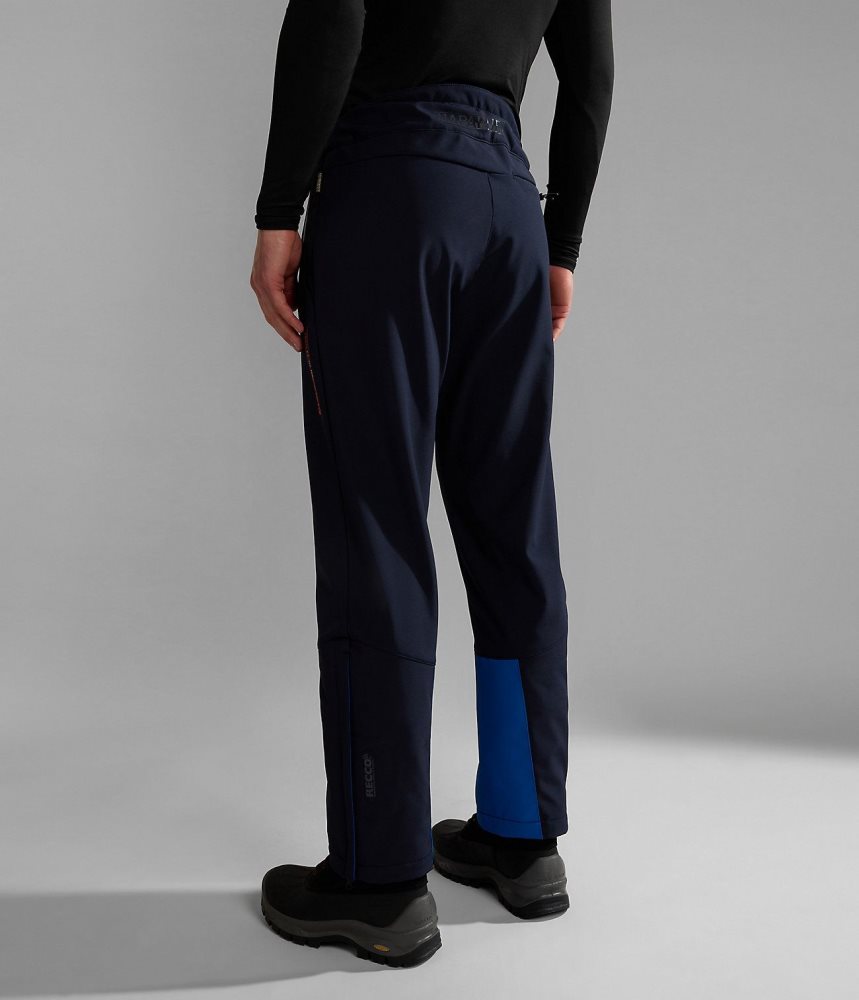 Pantaloni Schi Barbati Napapijri Zeroth Ski Pants Albastri | WND843725
