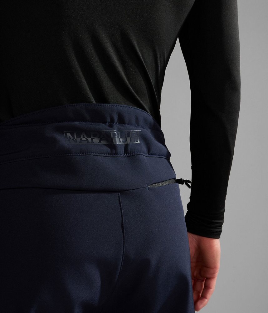 Pantaloni Schi Barbati Napapijri Zeroth Ski Pants Albastri | WND843725