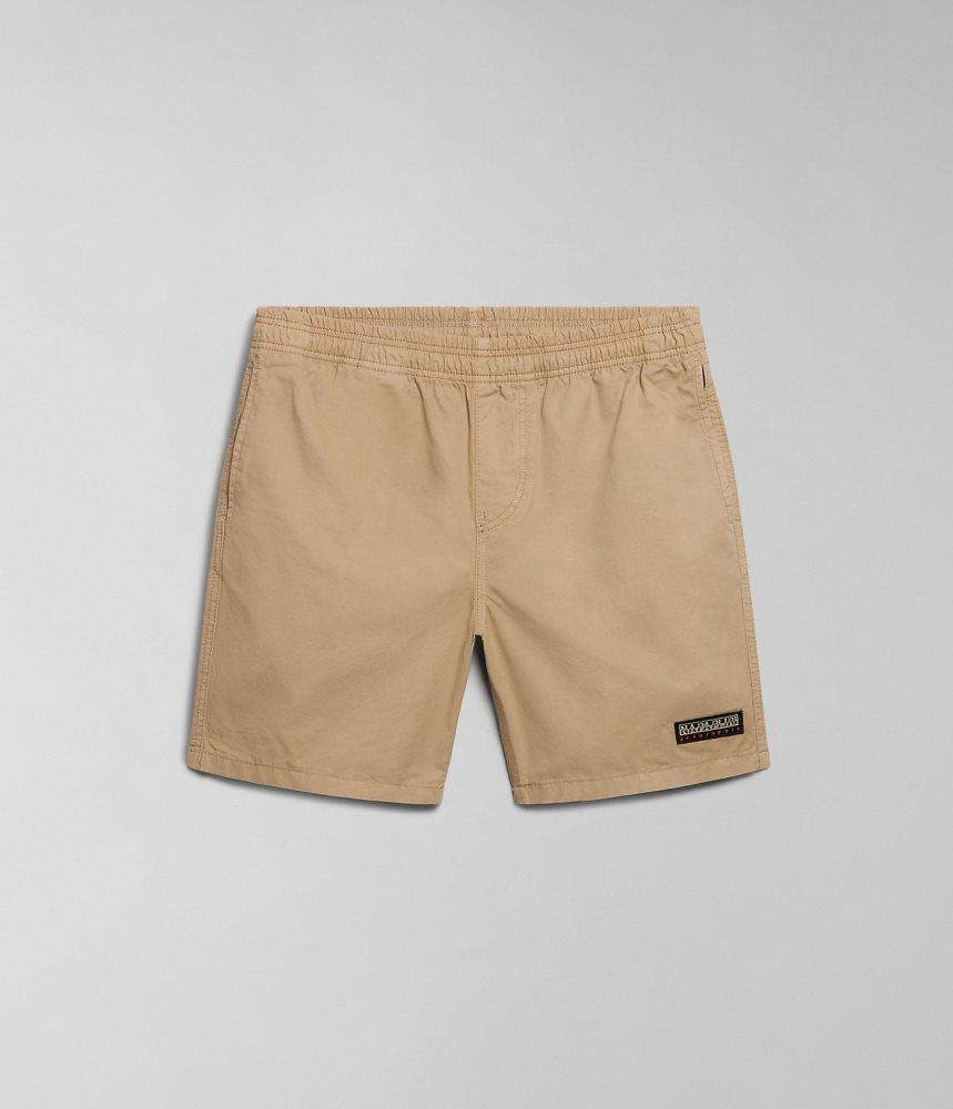 Pantaloni Scurti Barbati Napapijri Boyd Bermuda Shorts Bej | YAD357810