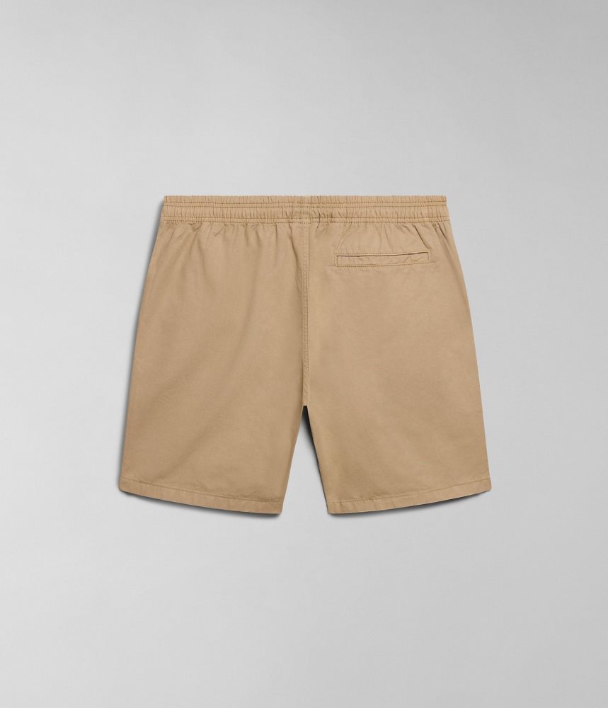 Pantaloni Scurti Barbati Napapijri Boyd Bermuda Shorts Bej | YAD357810