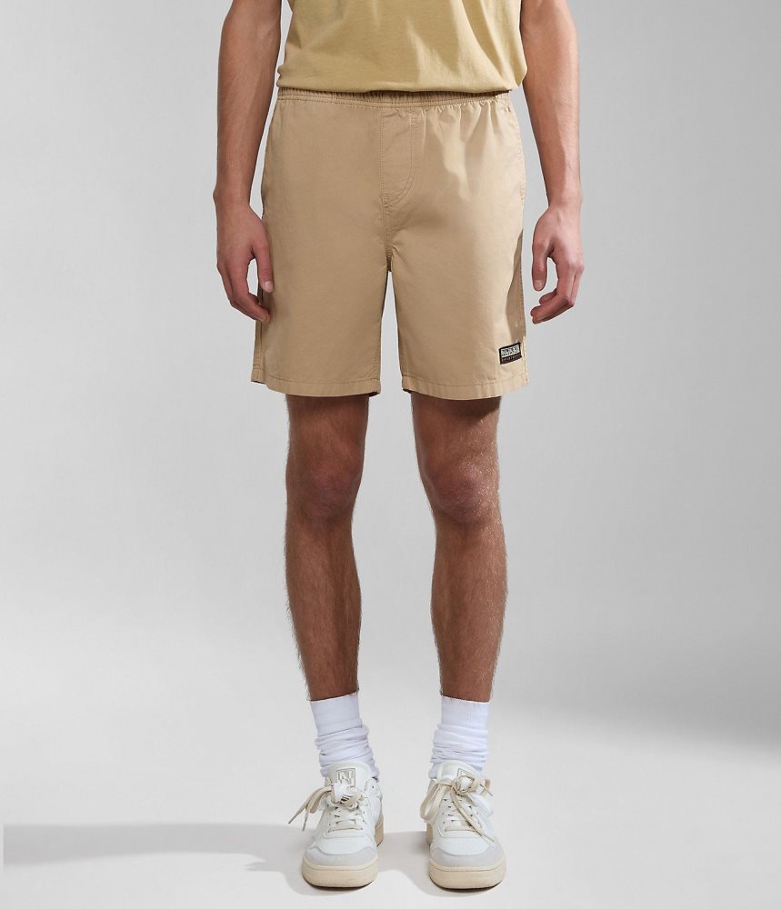 Pantaloni Scurti Barbati Napapijri Boyd Bermuda Shorts Bej | YAD357810
