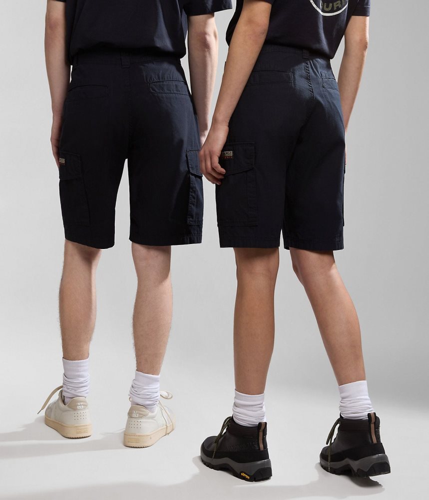 Pantaloni Scurti Barbati Napapijri Maranon Bermuda Shorts Negrii | CAN369570