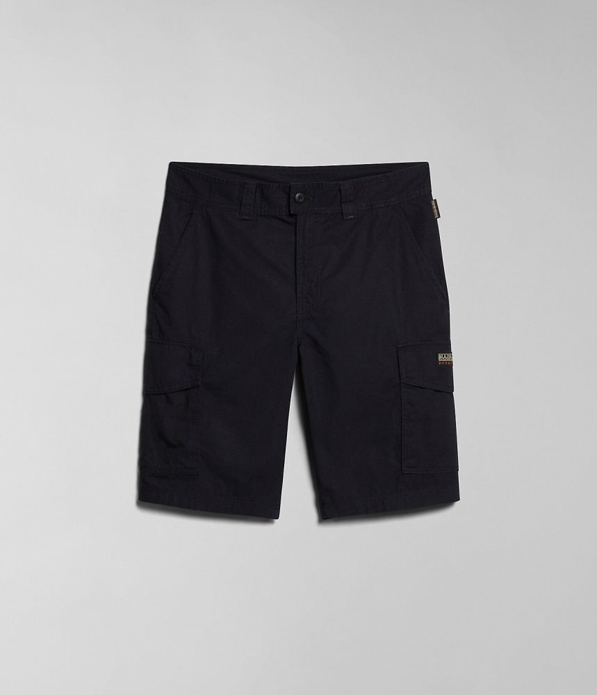 Pantaloni Scurti Barbati Napapijri Maranon Bermuda Shorts Negrii | CAN369570