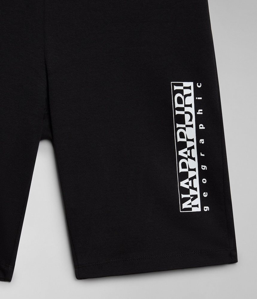Pantaloni Scurti Dama Napapijri Box Cycling Shorts Negrii | XOY319052