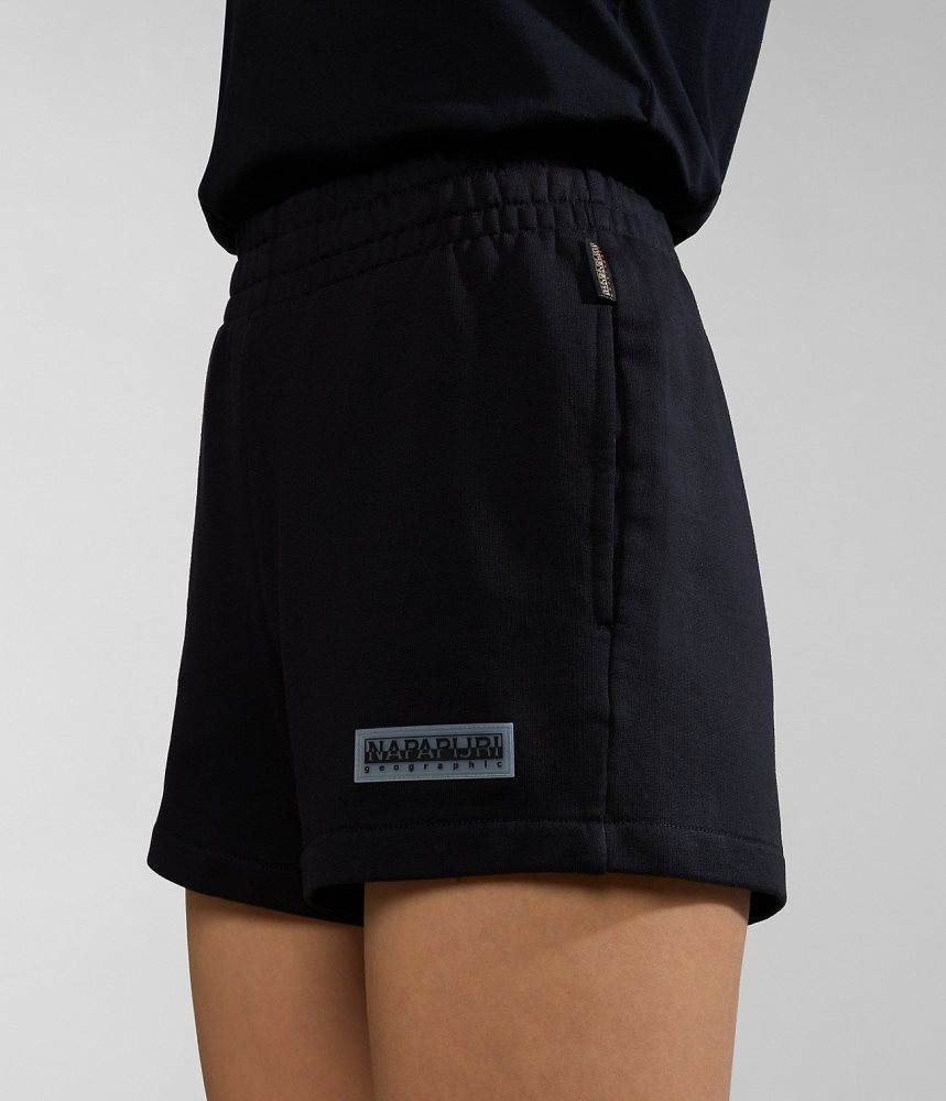 Pantaloni Scurti Dama Napapijri Iaato Bermuda Shorts Negrii | XIC274059