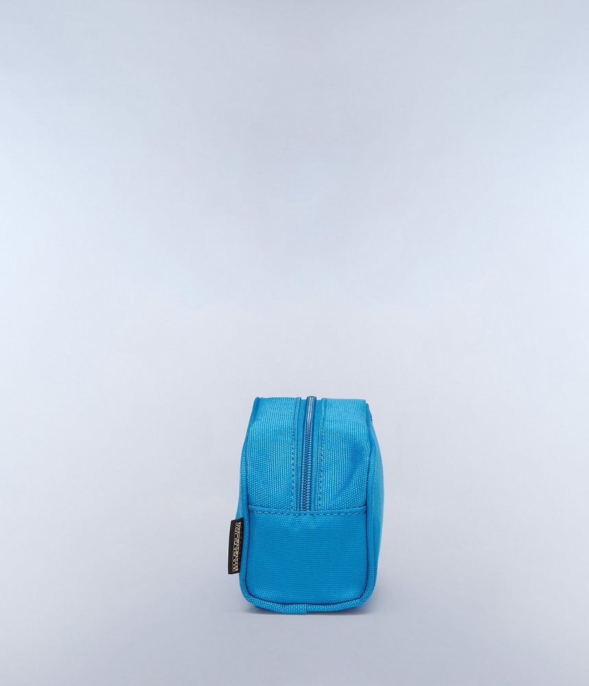 Portofel Mic Copii Napapijri Boussine Pencil Case Albastri | ZQY568721