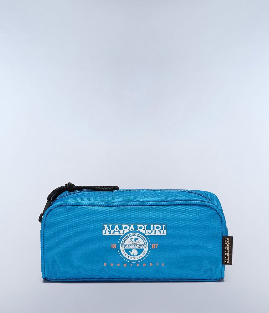 Portofel Mic Copii Napapijri Boussine Pencil Case Albastri | ZQY568721