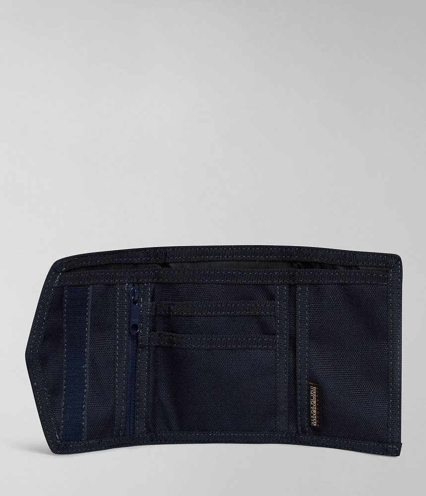 Portofel Mic Copii Napapijri Hornby Wallet Albastri Inchis | ZTM543297