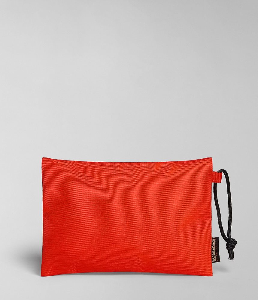 Portofel Mic Dama Napapijri Hornby Pencil Case Portocalii | XVP367841