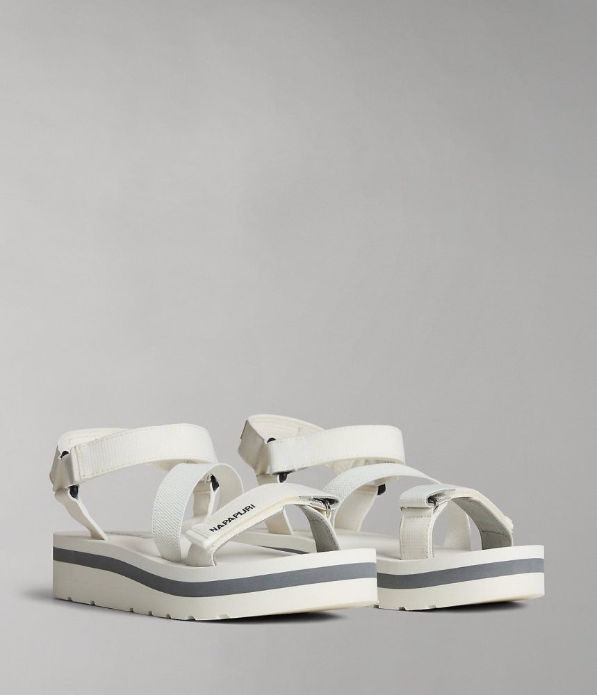 Sandale Dama Napapijri Ripstop Dahlia Sandals Albi | RBN405879