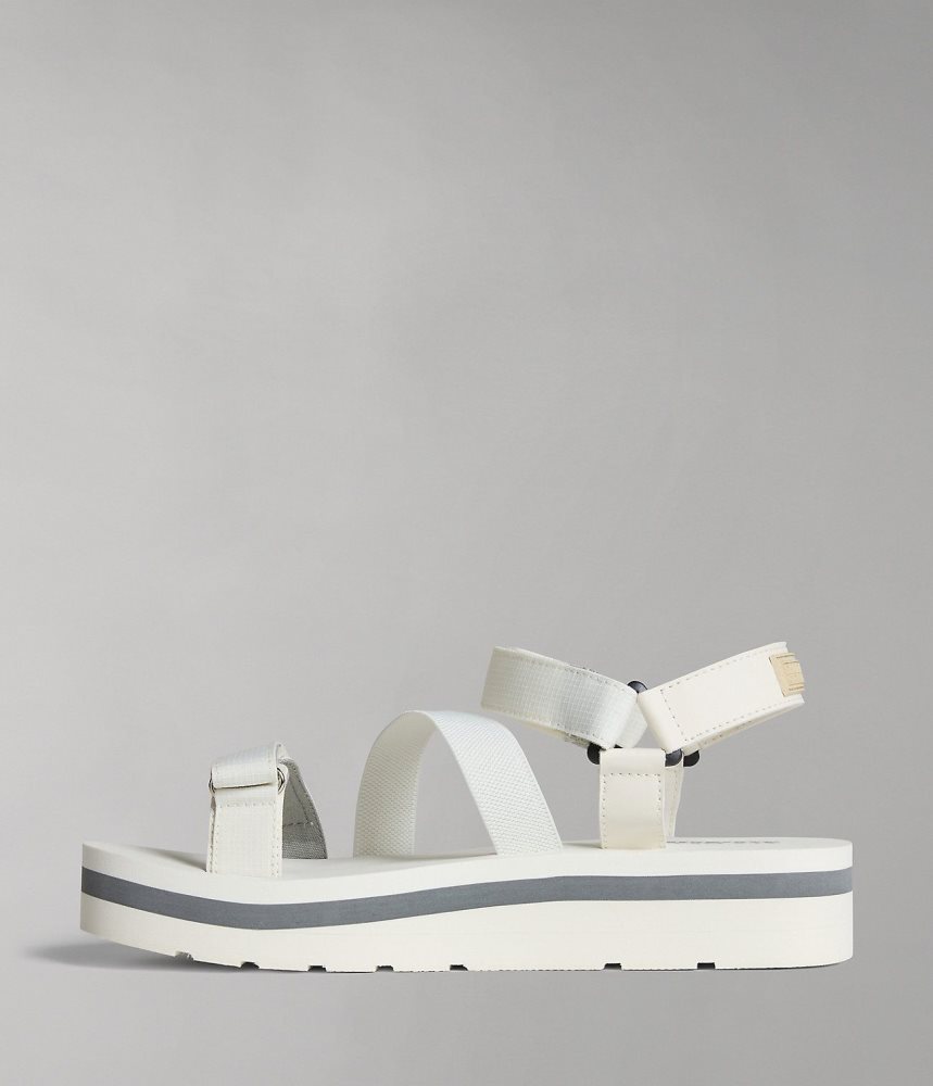 Sandale Dama Napapijri Ripstop Dahlia Sandals Albi | RBN405879