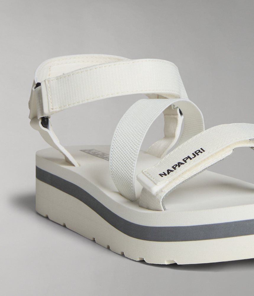 Sandale Dama Napapijri Ripstop Dahlia Sandals Albi | RBN405879