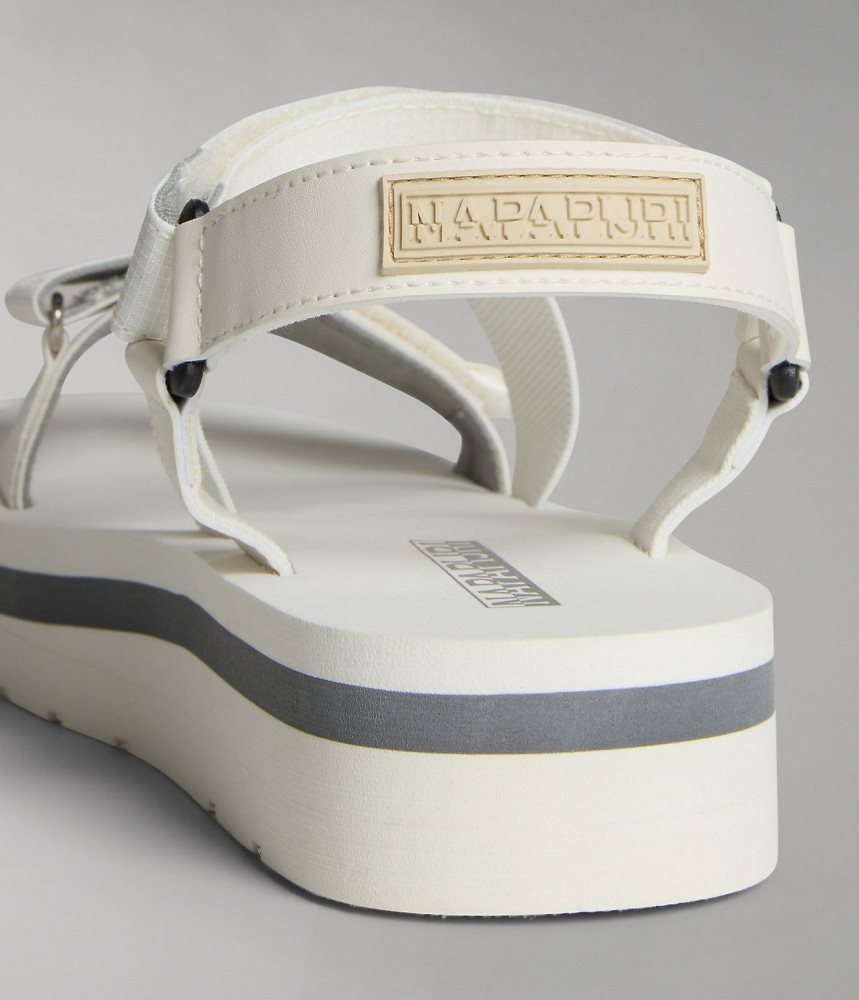 Sandale Dama Napapijri Ripstop Dahlia Sandals Albi | RBN405879