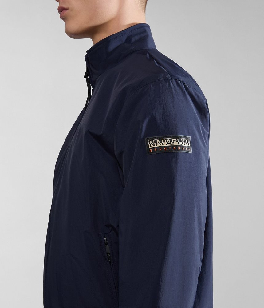 Short Jackets Barbati Napapijri Montavic Shell Jacket Albastri Inchis | YDI185320