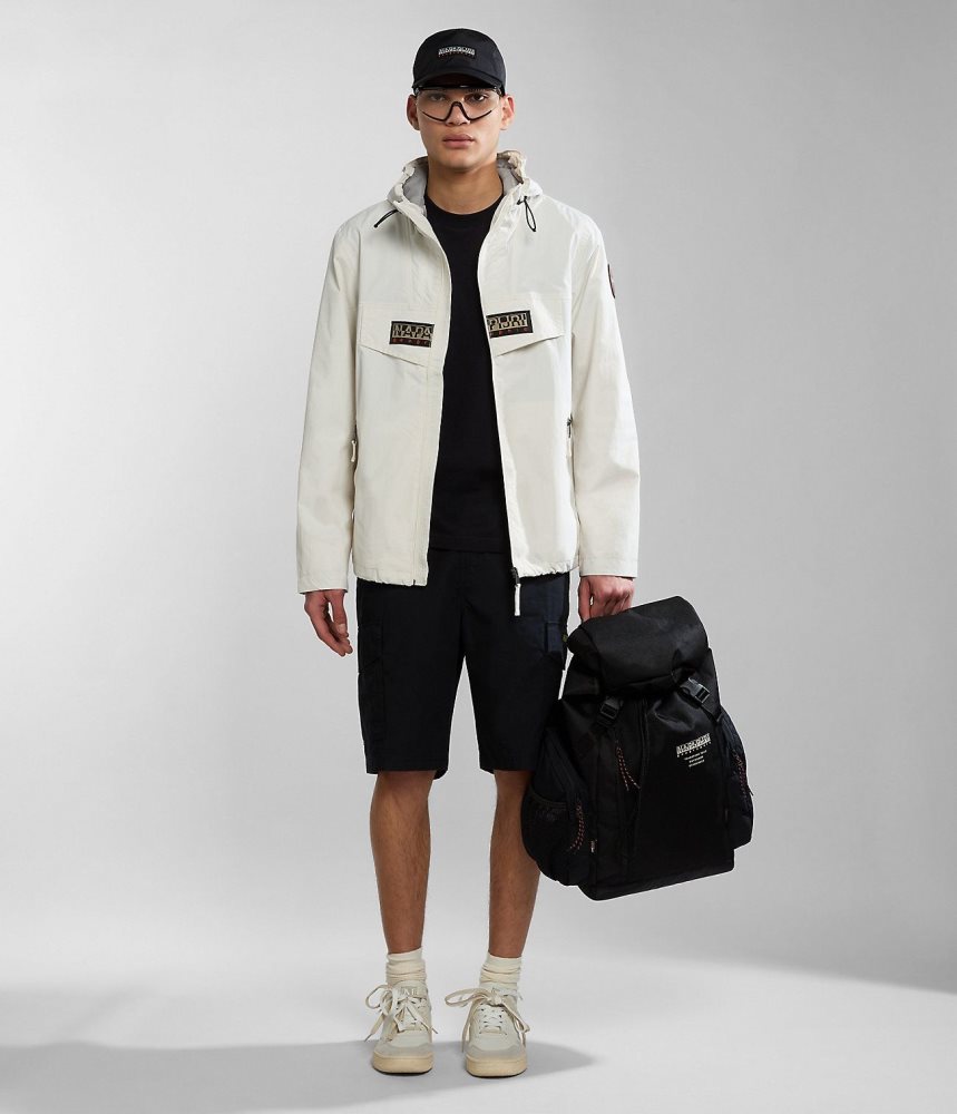 Short Jackets Barbati Napapijri Rainforest Open Summer Jacket Albi | TZU082391