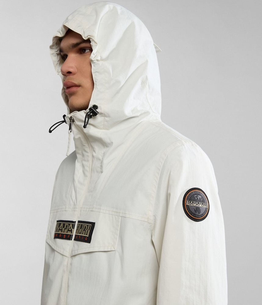 Short Jackets Barbati Napapijri Rainforest Open Summer Jacket Albi | TZU082391