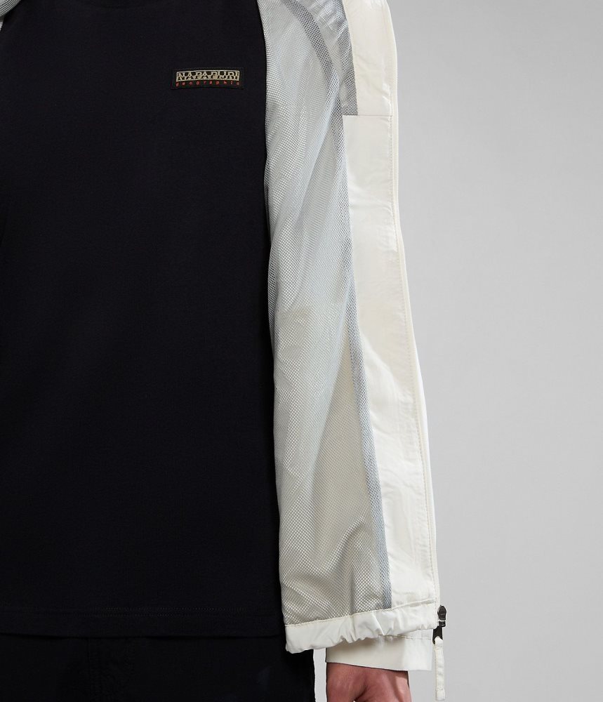 Short Jackets Barbati Napapijri Rainforest Open Summer Jacket Albi | TZU082391