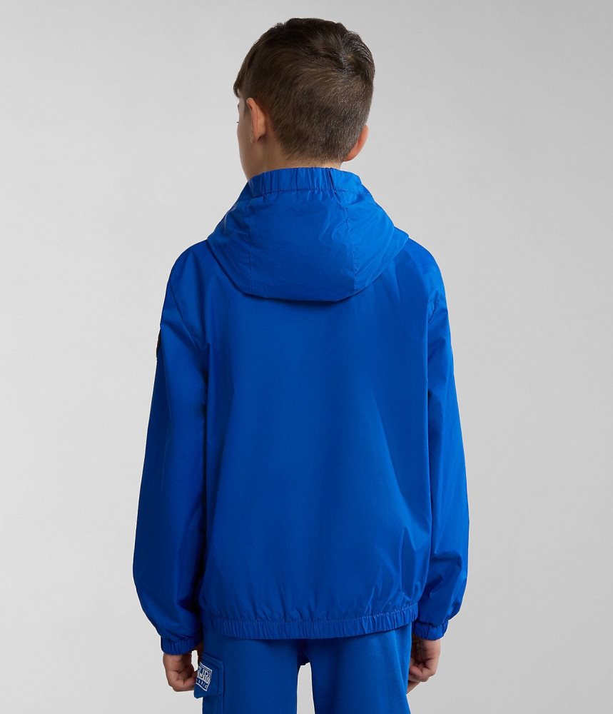 Short Jackets Copii Napapijri Cree Short Jacket (4-16 YEARS) Albastri | URI238194