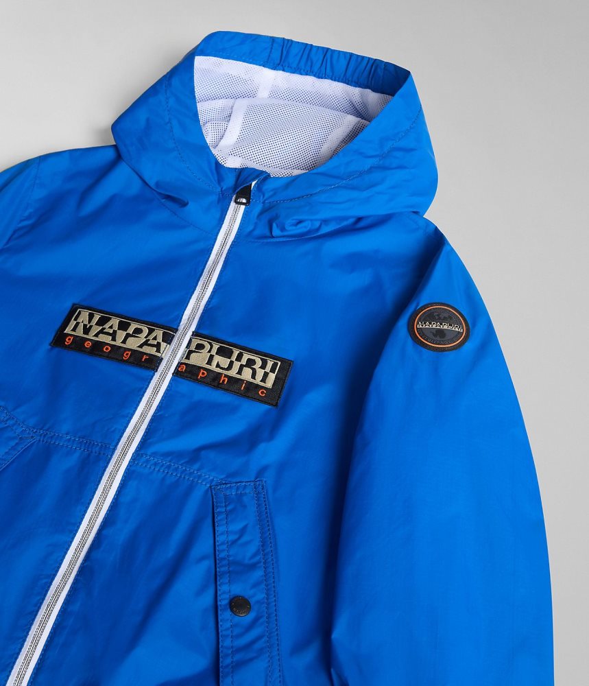 Short Jackets Copii Napapijri Cree Short Jacket (4-16 YEARS) Albastri | URI238194