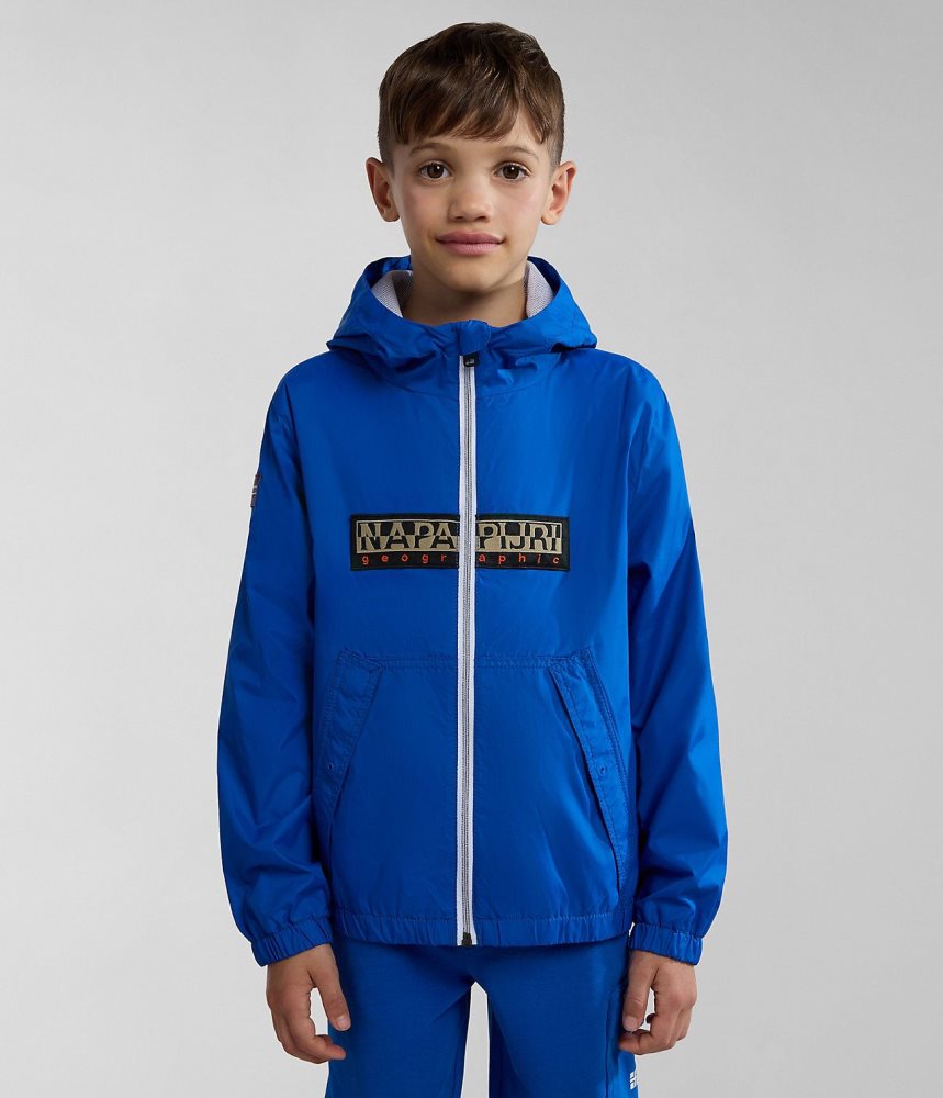 Short Jackets Copii Napapijri Cree Short Jacket (4-16 YEARS) Albastri | URI238194