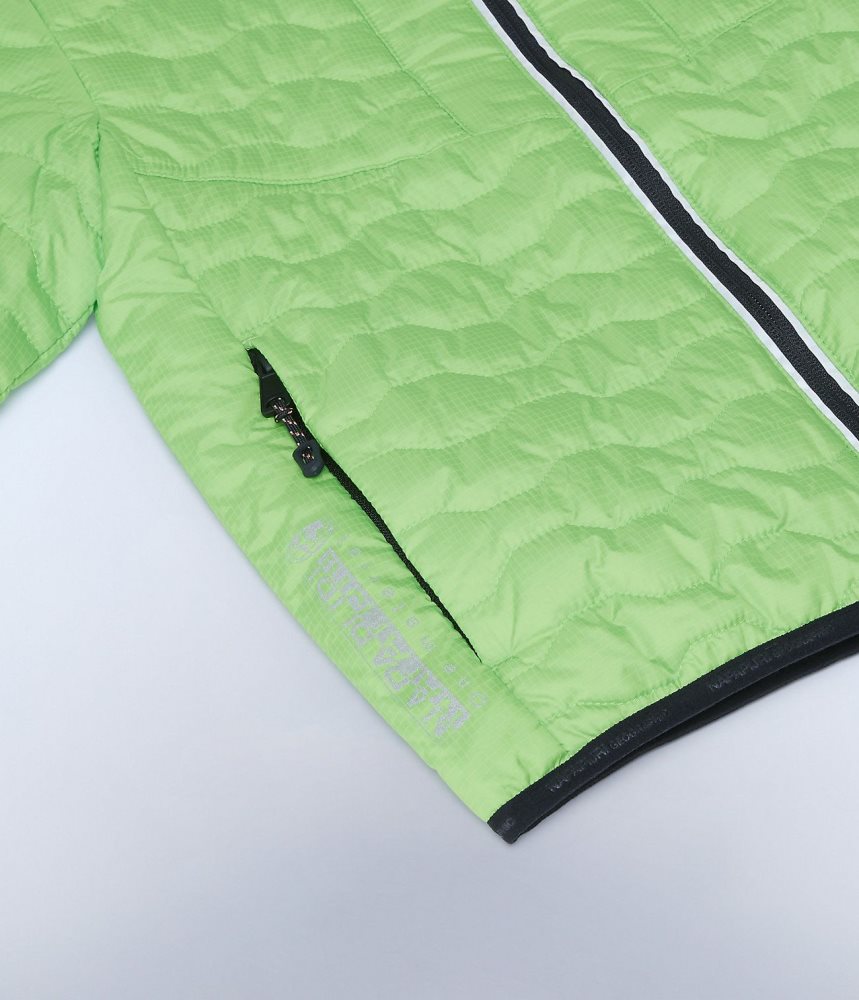 Short Jackets Copii Napapijri Sarine Puffer Jacket (4-16 YEARS) Verzi | JAP384276