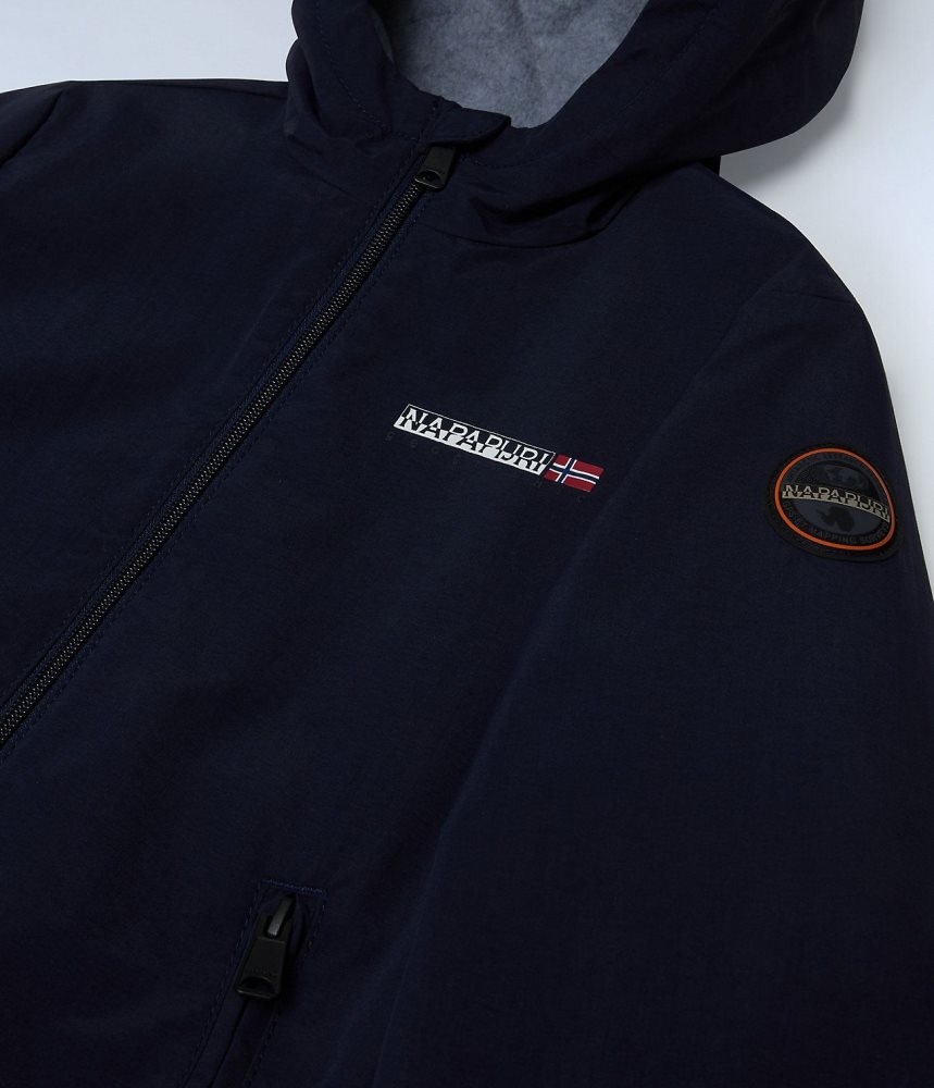 Short Jackets Copii Napapijri Scott Short Jacket (4-16 YEARS) Albastri Inchis | PDS891320