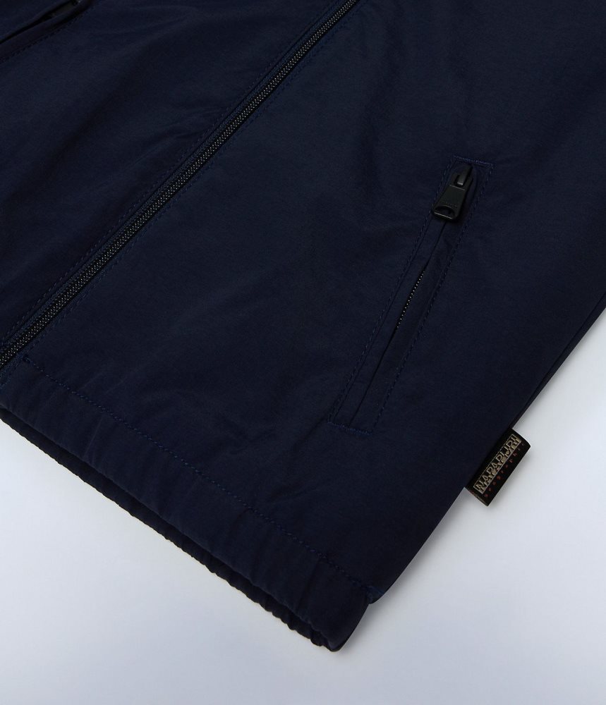 Short Jackets Copii Napapijri Scott Short Jacket (4-16 YEARS) Albastri Inchis | PDS891320