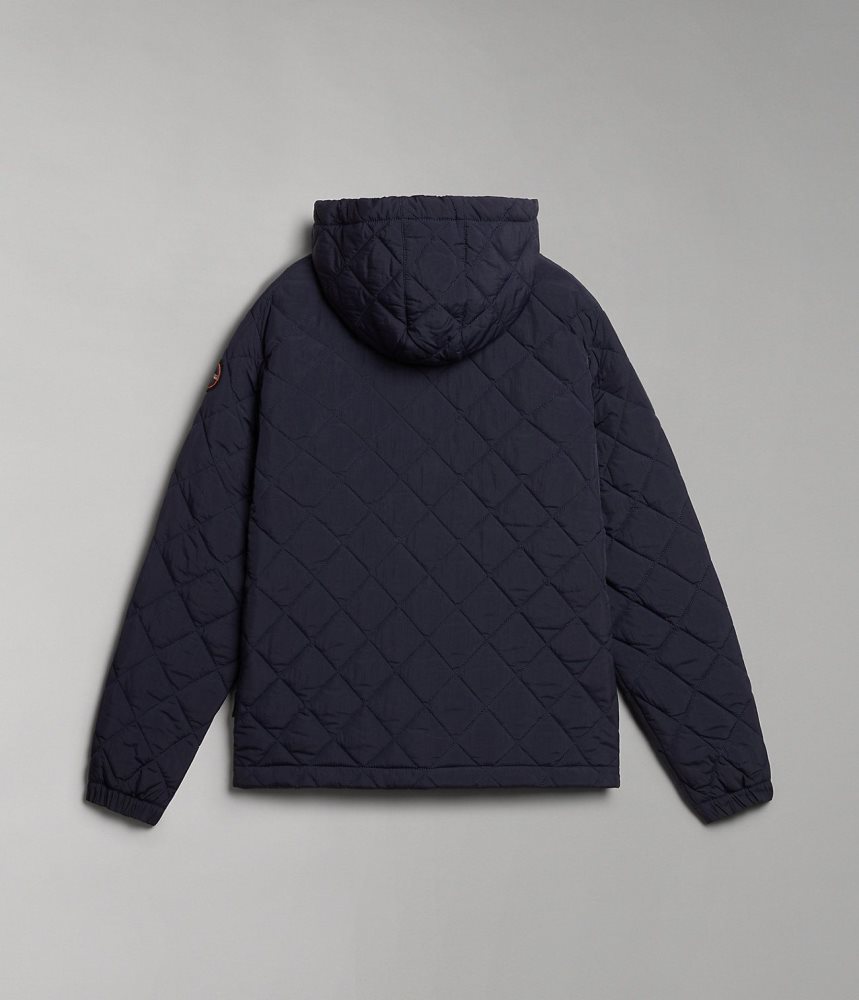 Short Jackets Dama Napapijri Epoch Short Jacket Albastri Inchis | IMJ307852